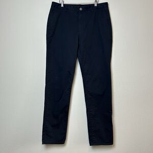 Bonobos Pants Mens 35x34 Navy Chino Slim Golf Preppy Academia Classic Casual